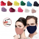 KN95 Washable Cotton Mask 5 layer - Plain Colour (Free Delivery)