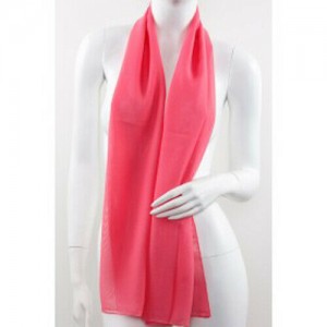 Plain Silky Scarf - Free Delivery