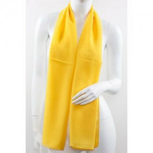 Plain Silky Scarf - Free Delivery