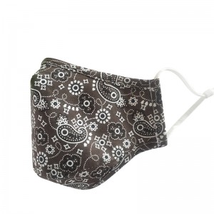 ADULT Washable Face Mask 5 layer - Paisley Pattern  (Free Delivery)