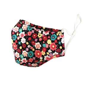 ADULT Washable Face Mask 5 layer  - Flower Pattern (Free Delivery)