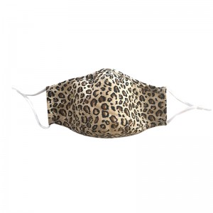 ADULT Washable Face Mask 5 layer - Leopard Pattern (Free Delivery)
