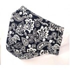 ADULT Washable Face Mask 5 layer - Paisley with flower Pattern (Free Delivery)